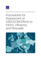 Book cover of: Frameworks for Assessing USEUCOM Efforts to Inform, Influence, and Persuade. By: Miriam Matthews