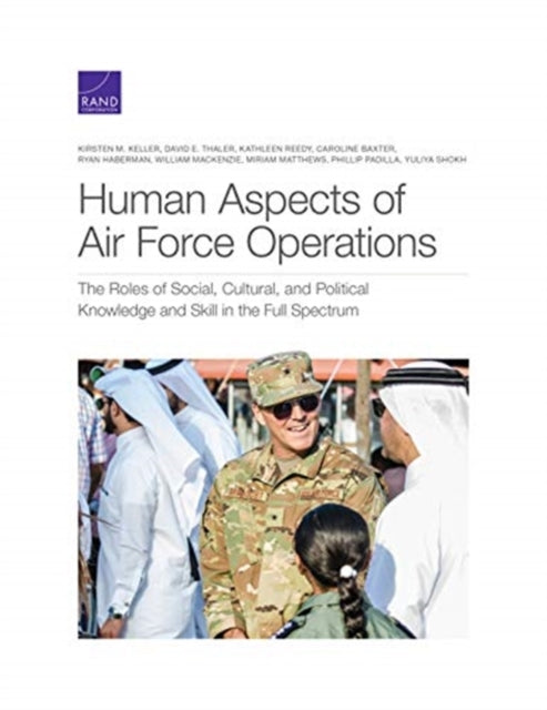 Book cover of: Human Aspects of Air Force Operations. By: Kirsten M. Keller