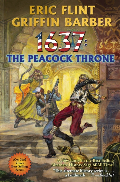 Book cover of: 1637: The Peacock Throne. By: Eric Flint