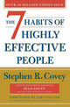 Book cover of: 7 Habits of Highly Effective People. By: Stephen R. Covey