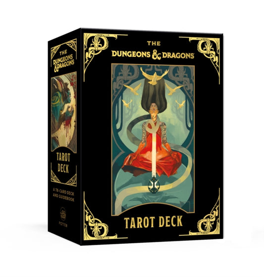 Dungeons & Dragons Tarot Deck, A 78-Card Deck and Guidebook 9781984824660 Official Dungeons & Dragons Licensed