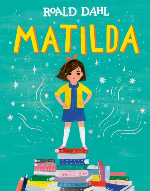 Book cover of: Matilda. By: Roald Dahl