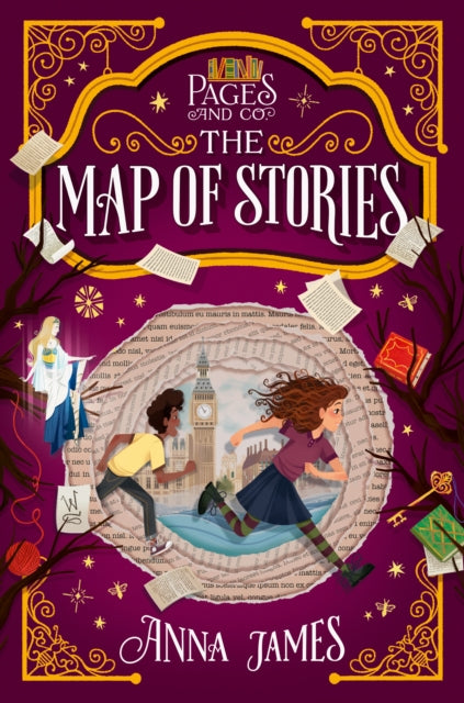 Book cover of: Map of Stories. By: Anna James