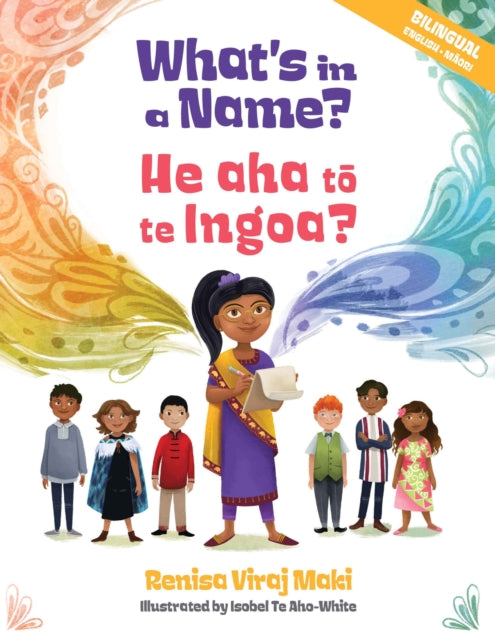 Book cover of: What's in a Name?. By: Renisa Viraj Maki