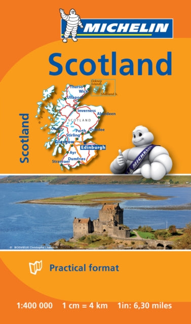 Book cover of: Scotland - Michelin Mini Map 8501