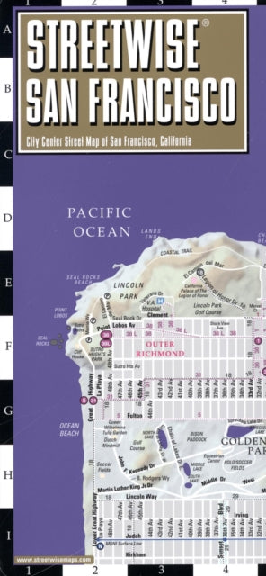 Book cover of: Streetwise San Francisco Map - Laminated City Center Street Map of San Francisco, California. By: Michelin