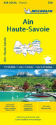 Book cover of: Ain Haute-Savoie - Michelin Local Map 328