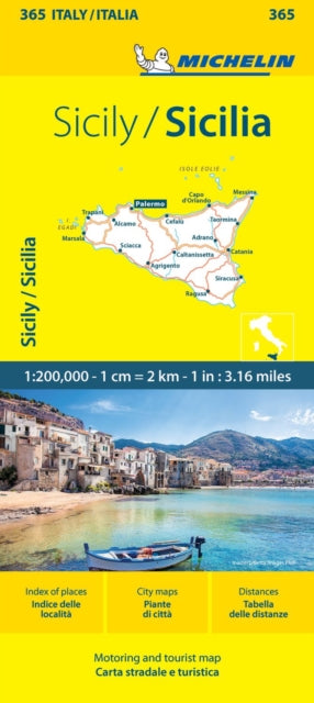 Book cover of: Sicily - Michelin Local Map 365