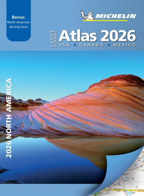 Large Format Atlas 2026 USA - Canada - Mexico (A3-Paperback) 9782067267978 Michelin