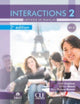 Book cover of: Interactions 2 - Niveau A1.2 - Livre de l'eleve + Audio. By: Gaël Crépieux