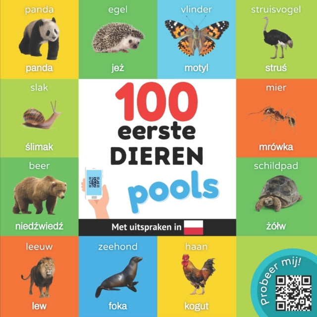 Book cover of: 100 eerste dieren in het pools