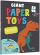 Book cover of: Giant Papertoys: Dinosaurs