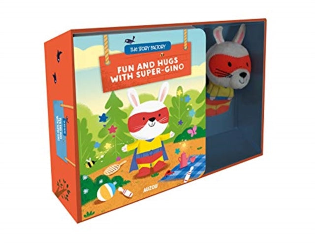 Book cover of: Fun and Hugs with Super-Gino