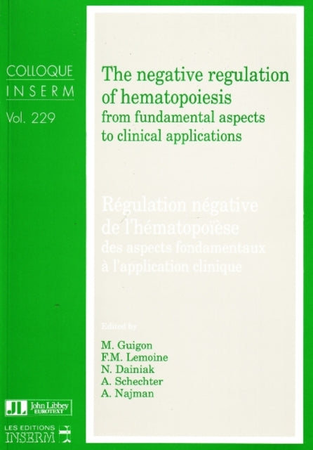 Book cover of: Negative Regulation of Hematopoiesis