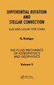 Book cover of: Differential Rotational Stella. By: G. Ruediger