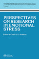 Book cover of: Perspectives on Research in Emotional Stress