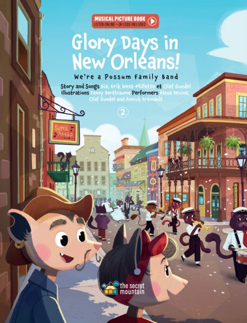 Book cover of: Glory Days in New Orleans!. By: Bïa Krieger