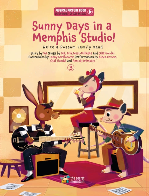 Book cover of: Sunny Days in a Memphis Studio!. By: Bïa Krieger
