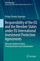 Book cover of: Responsibility of the EU and the Member States under EU International Investment Protection Agreements. By: Philipp Theodor Stegmann
