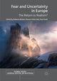 Book cover of: Fear and Uncertainty in Europe. By: Roberto Belloni