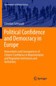Book cover of: Political Confidence and Democracy in Europe. By: Christian Schnaudt