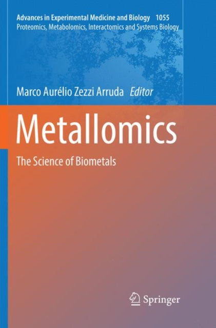 Book cover of: Metallomics. By: Marco Aurélio Zezzi Arruda