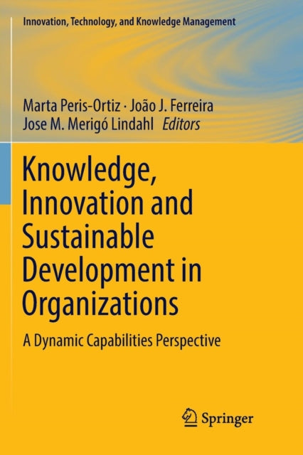 Book cover of: Knowledge, Innovation and Sustainable Development in Organizations