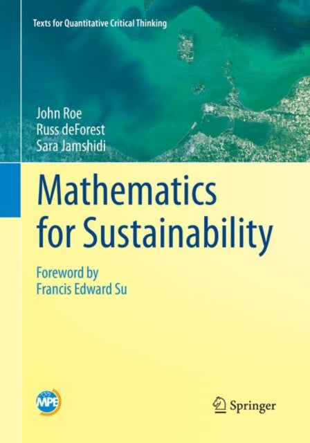 Book cover of: Mathematics for Sustainability. By: John Roe