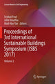 Book cover of: Proceedings of 3rd International Sustainable Buildings Symposium (ISBS 2017). By: Seyhan Fırat