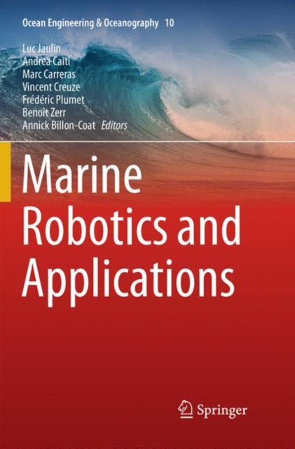 Book cover of: Marine Robotics and Applications. By: Luc Jaulin
