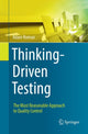 Book cover of: Thinking-Driven Testing. By: Adam Roman