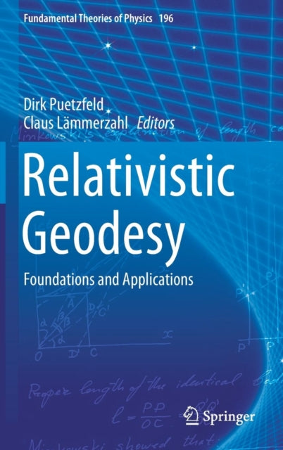 Book cover of: Relativistic Geodesy. By: Dirk Puetzfeld