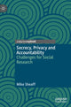 Book cover of: Secrecy, Privacy and Accountability. By: Mike Sheaff