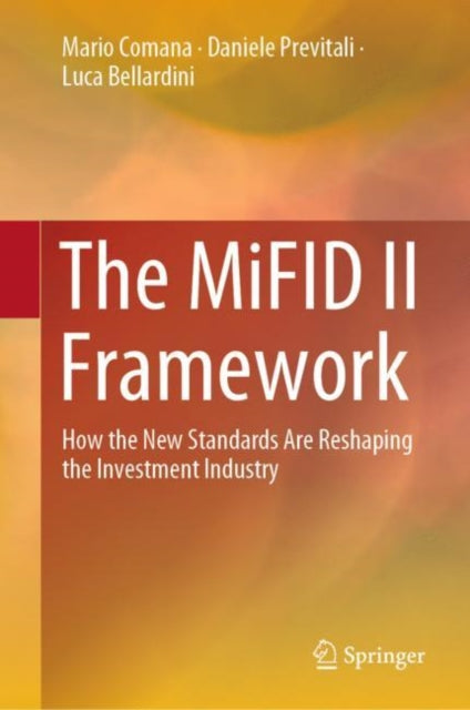 Book cover of: MiFID II Framework. By: Mario Comana