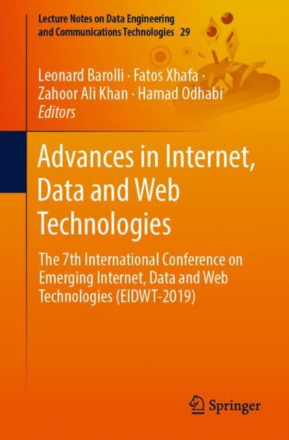 Book cover of: Advances in Internet, Data and Web Technologies. By: Leonard Barolli