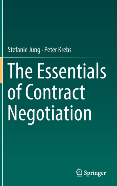 Book cover of: Essentials of Contract Negotiation. By: Stefanie Jung