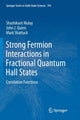 Book cover of: Strong Fermion Interactions in Fractional Quantum Hall States. By: Shashikant Mulay