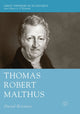 Book cover of: Thomas Robert Malthus. By: David Reisman