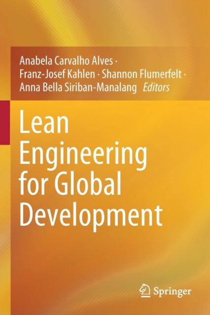 Book cover of: Lean Engineering for Global Development. By: Anabela Carvalho Alves