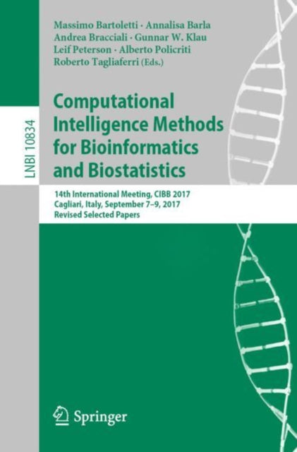 Book cover of: Computational Intelligence Methods for Bioinformatics and Biostatistics. By: Massimo Bartoletti