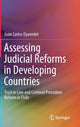 Book cover of: Assessing Judicial Reforms in Developing Countries. By: Juan Carlos Oyanedel
