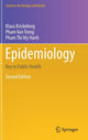 Book cover of: Epidemiology. By: Klaus Krickeberg