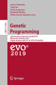 Book cover of: Genetic Programming. By: Lukas Sekanina