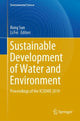 Book cover of: Sustainable Development of Water and Environment. By: Rong Sun