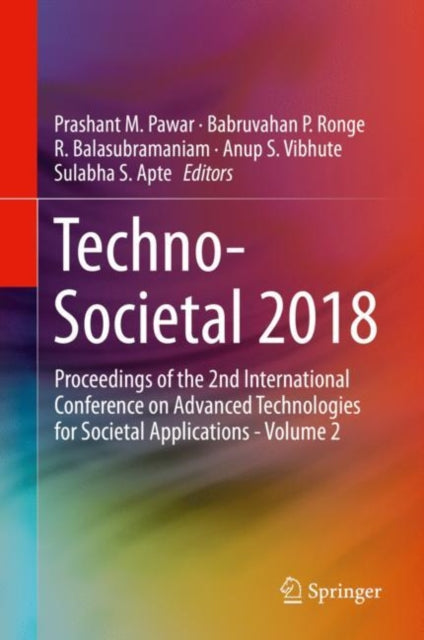 Book cover of: Techno-Societal 2018. By: Prashant M. Pawar