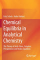 Book cover of: Chemical Equilibria in Analytical Chemistry. By: Fritz Scholz
