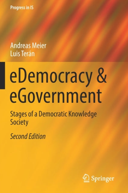 Book cover of: eDemocracy & eGovernment. By: Andreas Meier