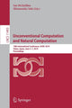 Book cover of: Unconventional Computation and Natural Computation. By: Ian McQuillan