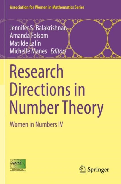 Book cover of: Research Directions in Number Theory. By: Jennifer S. Balakrishnan