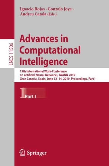 Book cover of: Advances in Computational Intelligence. By: Ignacio Rojas